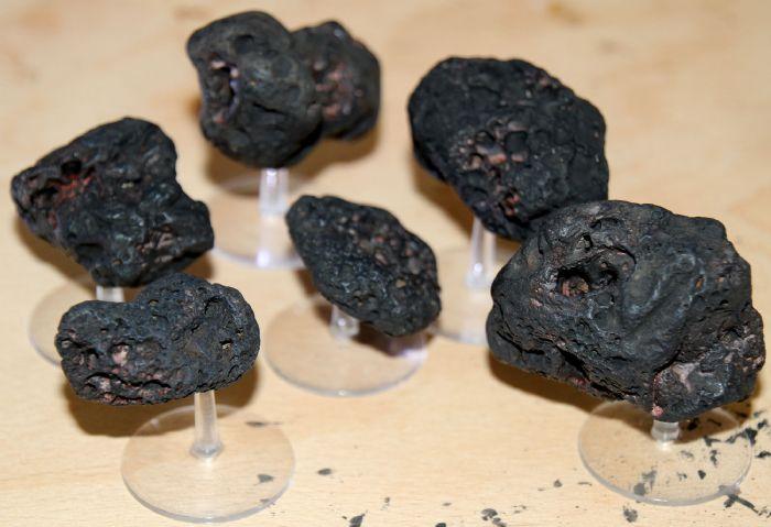 BFG Asteroiden mit mineralischen Verunreinigungen