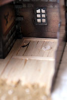 Bodendielen aus Balsaholz