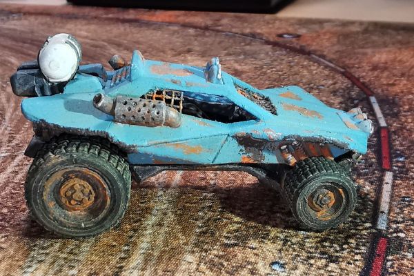 Buggy fertig - Seite rechts