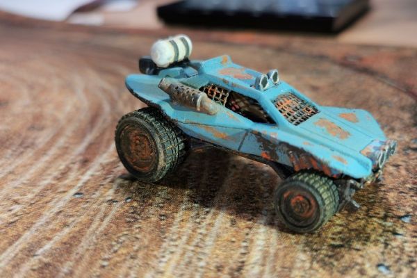 Buggy fertig - vorne rechts