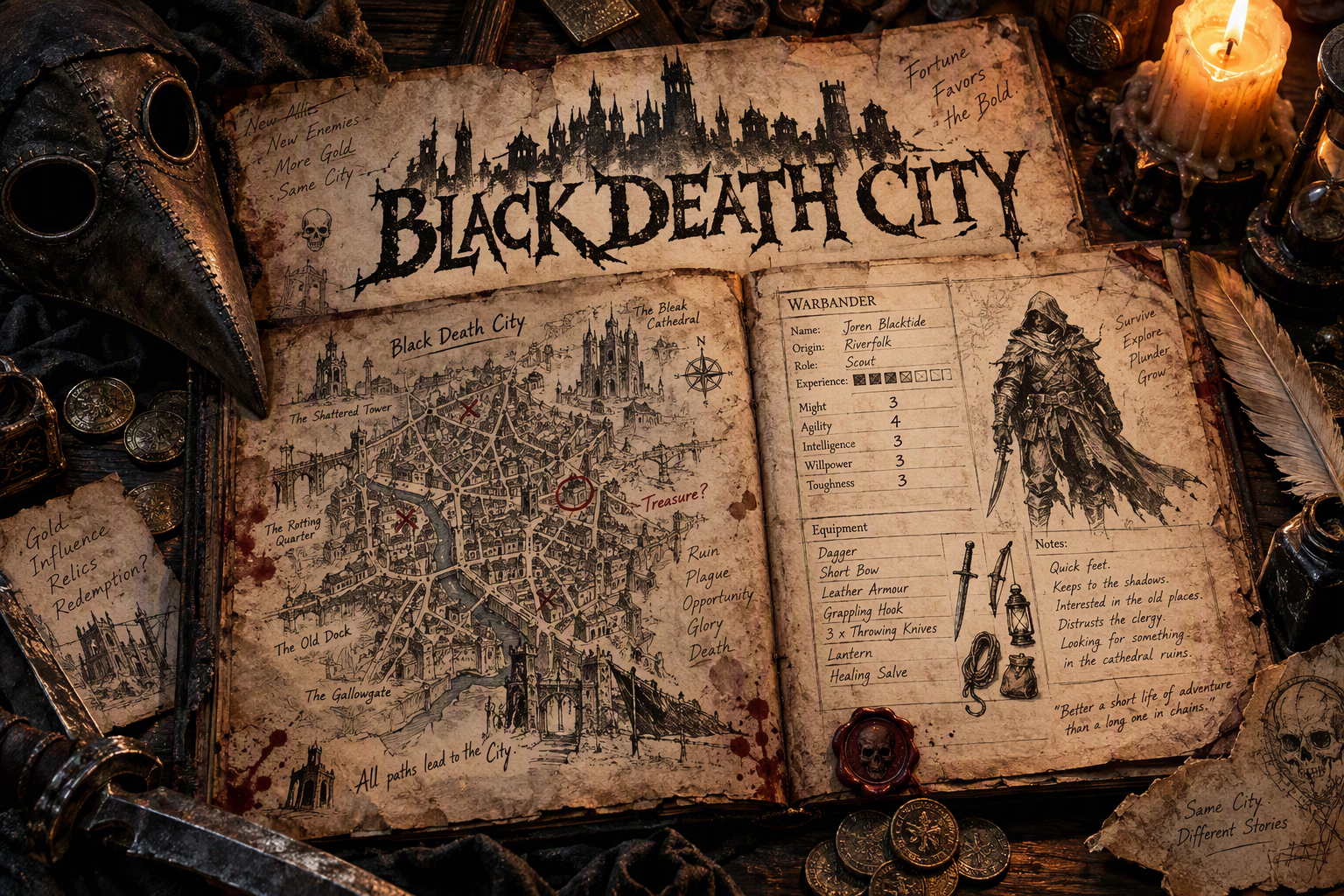 Black Death City: Der vielleicht spannendste Mordheim-Erbe der letzten Jahre Black Death City: Der vielleicht spannendste Mordheim-Erbe der letzten Jahre